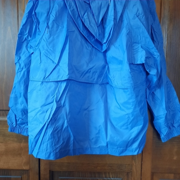 Vintage Eddie Bauer blue lightweight water resistant windbreaker jacket size M - Picture 11 of 14